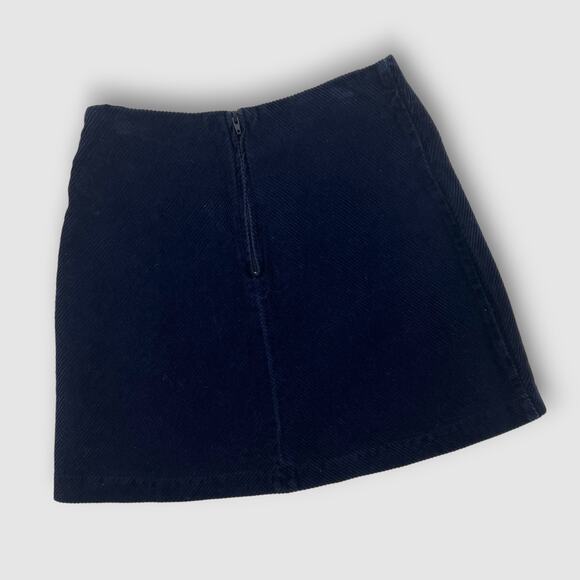 90s Y2k Vintage 5-7-9 Corduroy Mini Skirt Size 1 - Picture 5 of 6